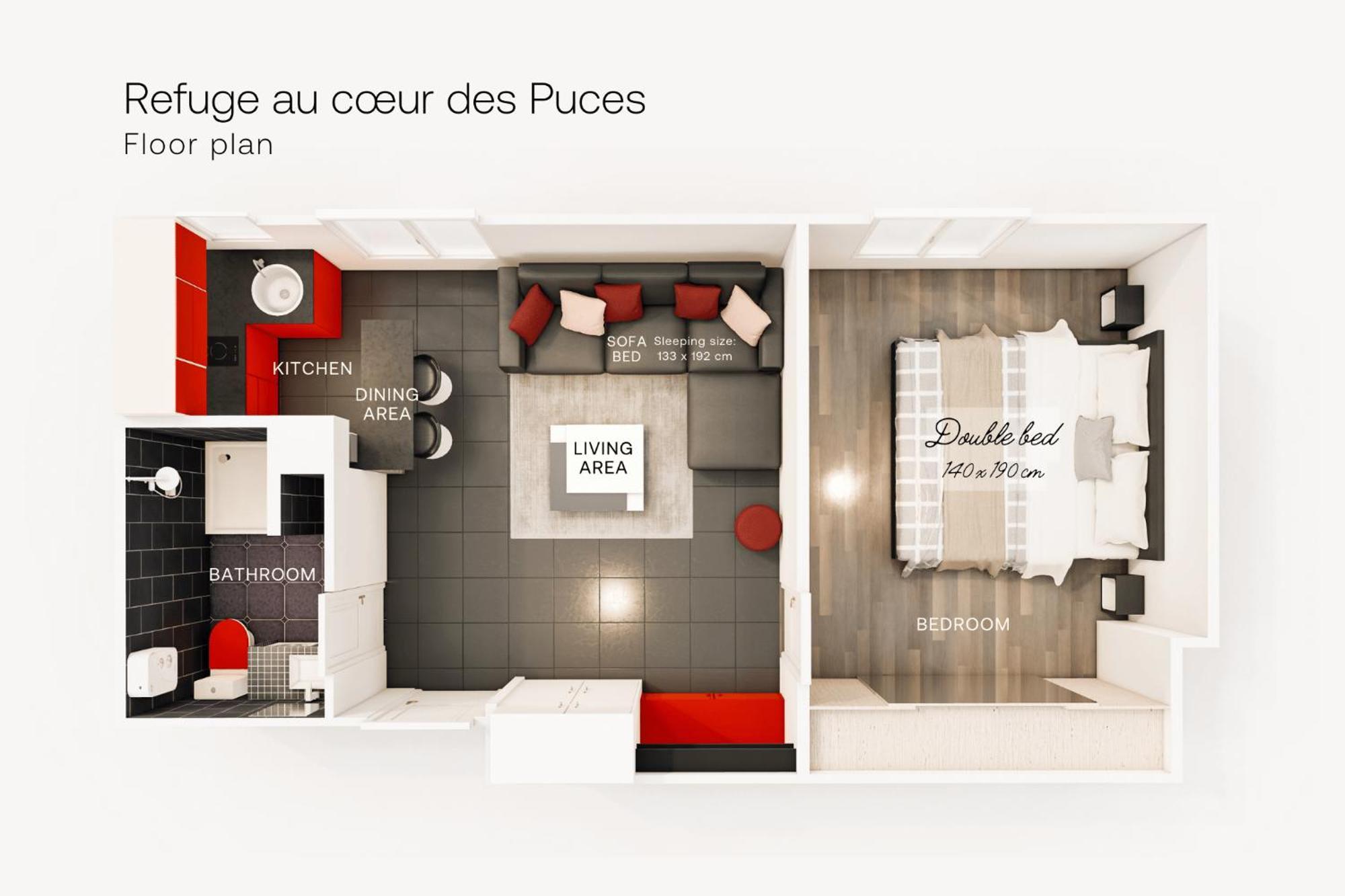 Marche Aux Puces De Saint-Ouen Apartment Exterior photo